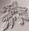 Oak Leaves and Acorns Decor Craft Mould by Iron Orchid Designs - Clay, Resin, Hot Glue