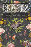 FAIRYTALE FLORALS IOD TRANSFER 8X12 PAD by Iron Orchid Designs (8 sheets) for furniture, crafts and decor